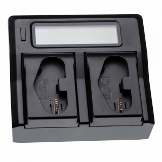 Duálna LCD nabíjačka pre Canon EOS R3